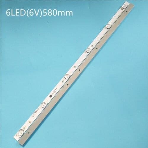2pcs x32 inch LED Backlight Strip for Tv JL.D32061330-081AS-M FZD-03 E348124 HM 32v MS-L1343 L2202 L1074 6-LEDs 580mm