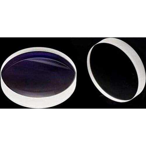 H-K9L/ZF2 glass diameter 57 mm with center thickness 17 mm optical glass double cemented lens for Telescope