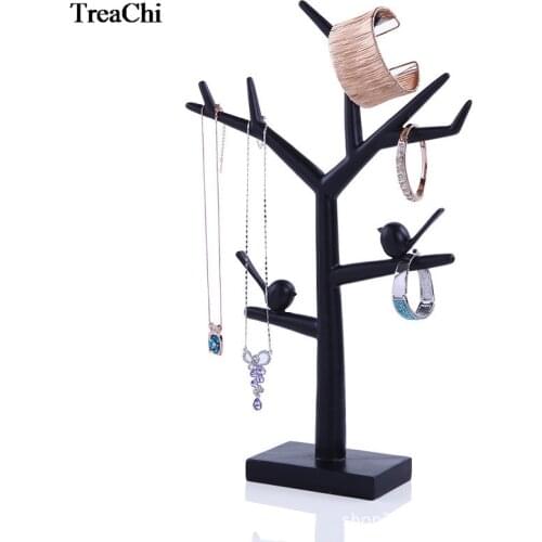 Jewelry Organizer Storage Shelf Bracelet Necklace for Earring Braces Display Lovely Tree Branch Jewelry Storage Box