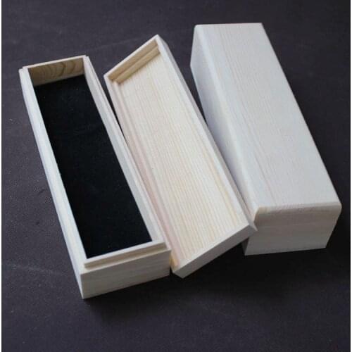 Rectangular Decorative Gift Storage Box Organizer for Jewelry Necklace Bracelet Watch Delicate Wooden Box for Women Girl Men