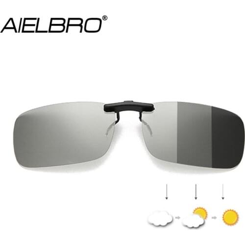 Clip on Glasses Hiking Driving Cycling Prescription Glasses Women Photochromic Sunglasses Men Sunglasses Clips