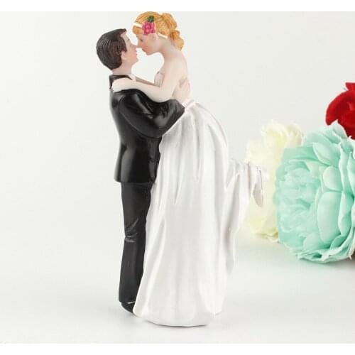 Bolafynia Happy groom bride wedding Doll Resin Crafts Decoration Valentines Day Gift Cake Top Decoration wedding gift toy