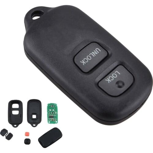 3 Button Keyless Entry Car Remote Key Fob Replacement HYQ12BBX for Toyota Echo Highlander RAV-4 Tundra Prius 2001-2007