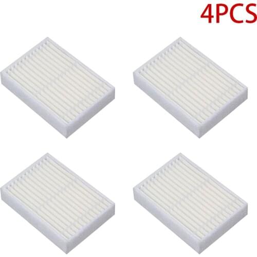 4pcs/lot Robot Vacuum Cleaner Parts HEPA Filter for Panda X600 pet Kitfort KT504 Robotic