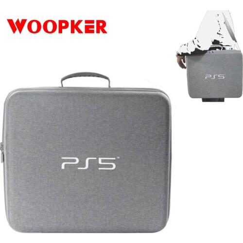 Protective Luxury Bag for PS5 Console Adjustable Handle Bag for PS 5 Case Storage Accessories Tool Hard Shell Pouch