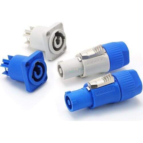 1Pcs aviation power plug socket ZAC3FCA industrial control audio LED large screen monitor computer light 20A HIFI