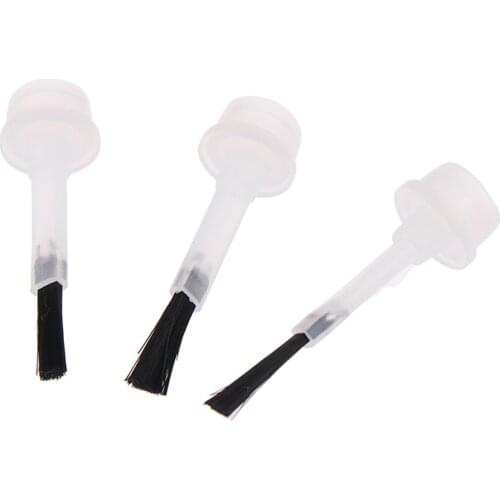 100 Pcs/lot Practical Nail Polish Applicator Brushes Replacement Liquid Gel Brushes For DIY Beauty Manicure Tool Nail Art