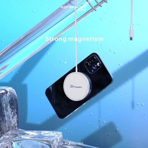 15W Magnetic Wireless Charger For iPhone 12 Pro Max 12pro Fast Charger For Samsung For Android