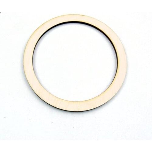 50 pcs laser cut hand carved wooden rings for craft unfinished wood circle 10cm
