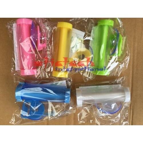 By dhl 500pcs practical Plastic Rolling Tube Squeezer Useful Toothpaste Easy Dispenser Bathroom Holder
