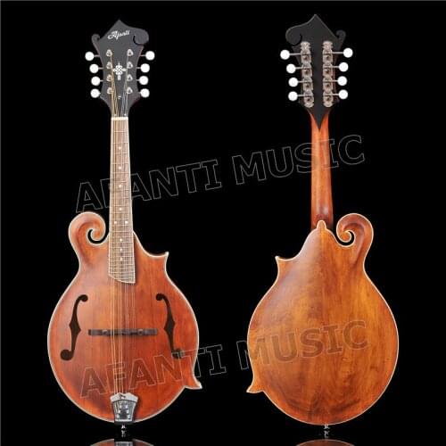 Afanti Solid Spruce top / Solid Maple Back & Sides / Afanti F Mandolin (AMD-718)