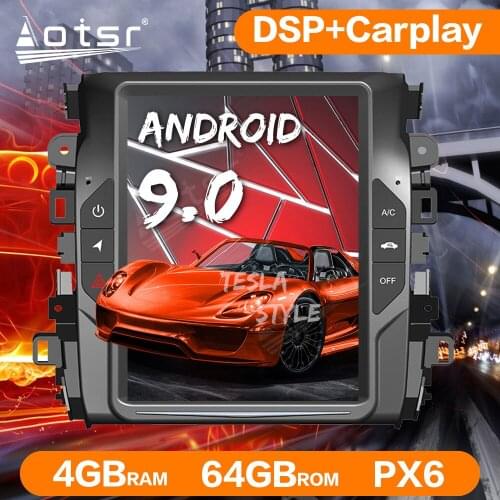 Android 9 64GB Tesla Style Car Radio GPS Navigation For HONDA AVANCIER 2017+ Stereo Multimedia Player Touch Screen Head Unit DSP