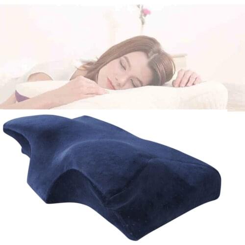 Big Orthopedic Sleeping Pillows Slow Rebound Memory Foam Pillow Neck Support Reduce Shoulder Pain Health Care Cervical Pillow