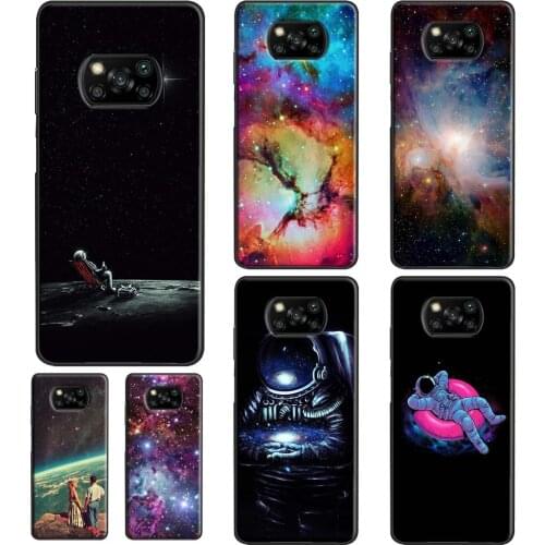 Outer Space For POCO F3 F1 F2 M3 X3 Pro Phone Case For Xiaomi Mi 11 Lite Ultra 10T Pro Mi Note 10 Lite