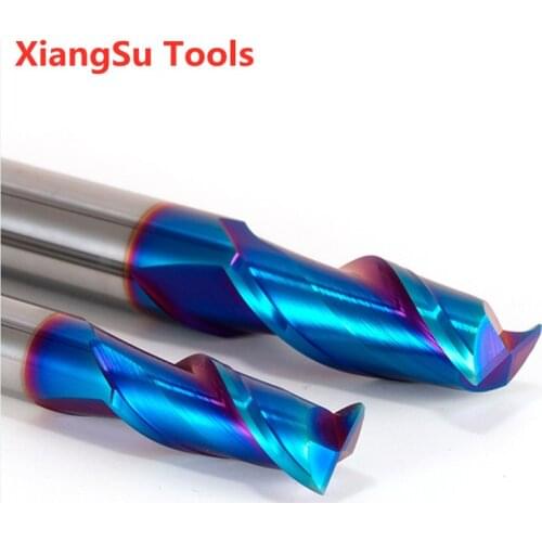 D10-D12mm 2 or 4Flutes CNC Router Cutter Hrc65 Flat Endmill Alloy Tungsten Carbide Cutting Milling Machine Tools For Steels
