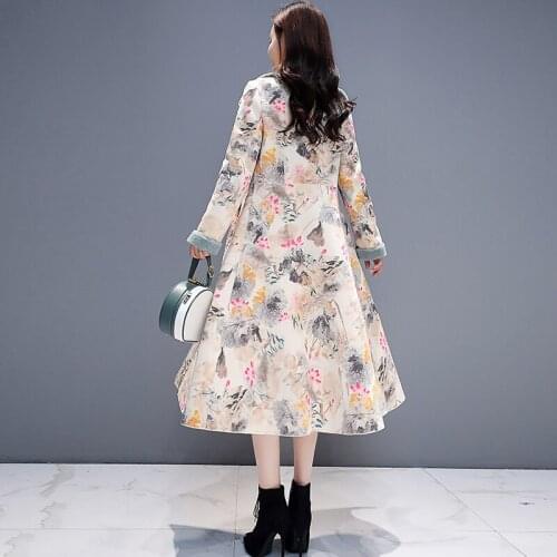 Women Jacket Slim Solid Warm 2019 New Coat Parka X-Long Jacket Leisure Thicking Plus Size Slim Fit Female Parka Winter Outerwear