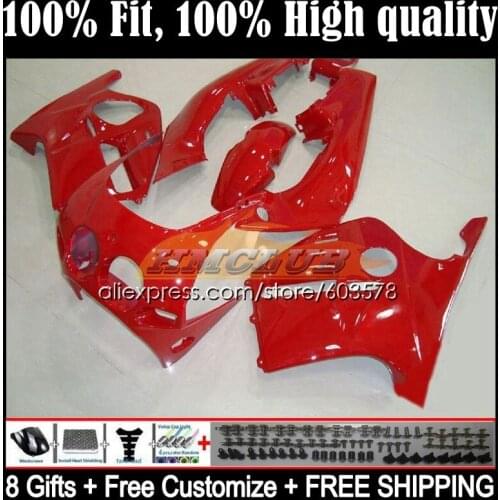 Injection For HONDA CBR250RR CBR 250 250RR 90 91 92 93 94 41CL.59 MC22 CBR250 R RR 1995 1996 1997 1998 1999 Fairing glossy red