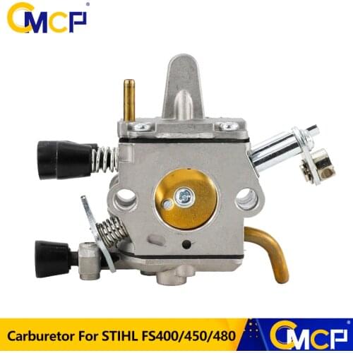 CMCP Fuel Oil Carburetor Carb Fit For STIHL FS400 FS450 FS480 SP400 450 Brush Cutter Carburetor Zama C1Q-S34H Lawn Mower Parts