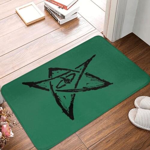 Call Of Cthulhu The Elder Sign Doormat Carpet Mat Rug Polyester Non-Slip Floor Decor Bath Bathroom Kitchen Bedroom 40x60