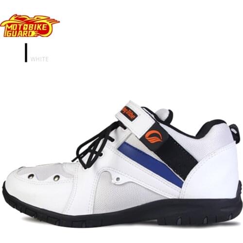 Fashion ProBiker Motorcycle Breathable Speed Short Shoes Motorbike Racing Boots Motocross Microfiber Leather Boots