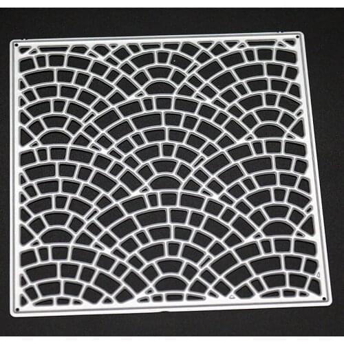SCD1157 Square CoverMetal Cutting Dies For Scrapbooking Stencils DIY Album Cards Decoration Embossing Folder Craft Die Cuts Tool