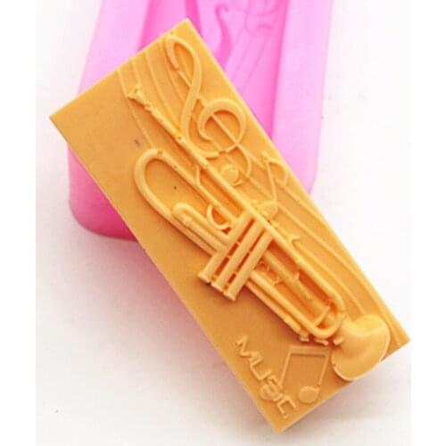 Wholesale!!1pcs Instrument (C434) Silicone Handmade Soap Mold Crafts DIY Mould