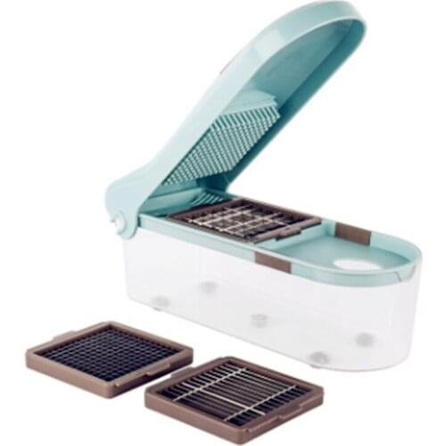 Manual Vegetable Fruit Presser Chopper Slicer Mandoline Cutter 3 Dicing Blades Potato Garlic Peeler Grater Dicer Kitchen Tools