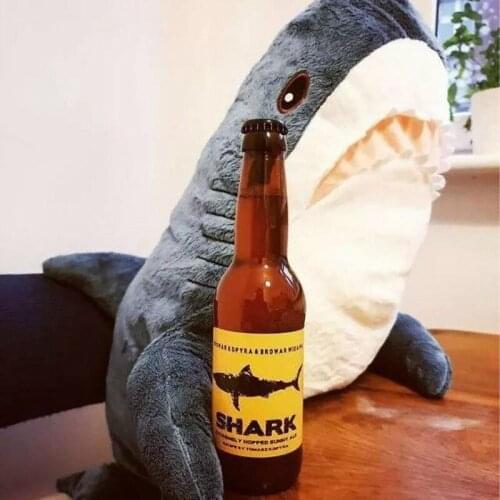 Hottest Plush Shark Toy Stuffed Shark Plush Toy Stuffed Pink Shark Plush Toy Children Gift Animal Reading Pillow