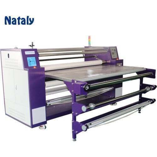 1700 oil based sublimation calender heat transfer printing machine