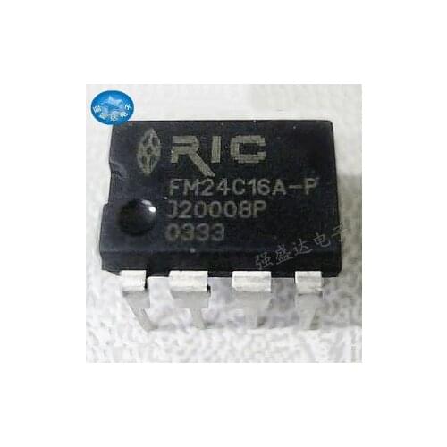 100% New&original FM24C16A-P FM24C16A DIP8 Storage Original Import