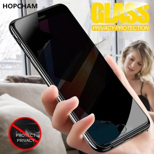 Anti Spy Tempered Glass For iPhone 11 Pro Max 7+ X XS XR Privacy Screen Protector Film For iPhone 6 7 8+ XS Max Protective Glass