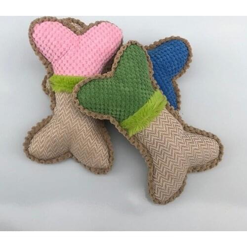 Kapmore 1pc Puppy Toy Anti-Biting Realistic Bone Shape Dog Toy Squeaker Pet Bite Toy For Dog Pet Supplies Dog Favors