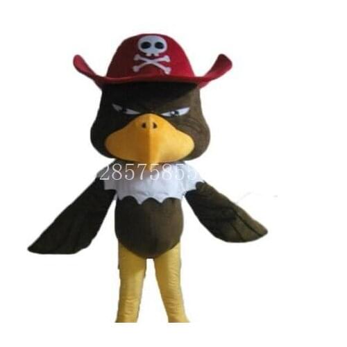 Brown Hawk mascot costume birds mascots funny mascot costumes for sale custom mascots design at arismascots deguisement mascot