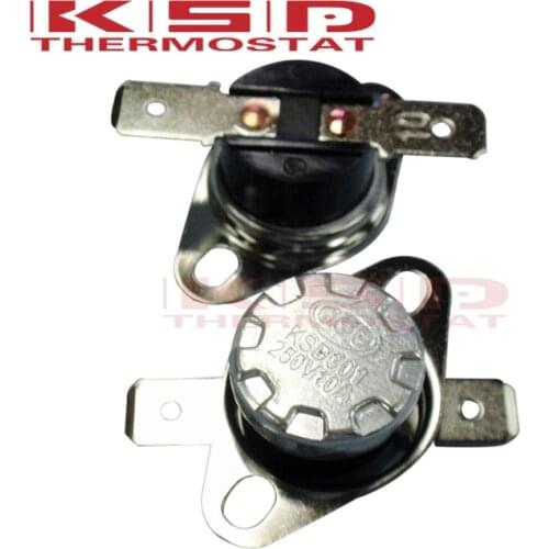 KSD30140-160C 45C50C/55C/60C/65C/70C/75C/80C/95C/150C 10A250V NC Normally Closed NO. Normally Open Temperature Switch Thermostat
