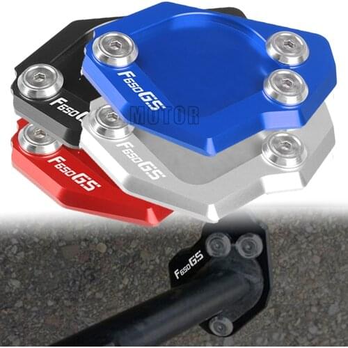 For BMW F650GS F650 GS F 650 GS 2007 2008 2009 2010 2011 2012 2013 2014 Motorcycle Side Stand Enlarge Plate Kickstand Extension