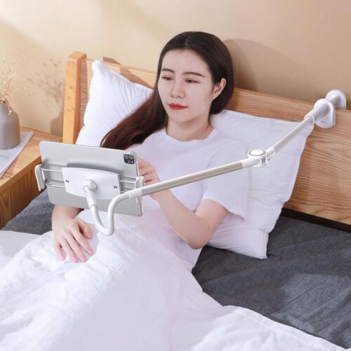 Soft Hose Adjustable Tablet Holder for Ipad Pro 12.9 Desktop Lazy Bed Tablet Clip Phone Stand For 4 to 13 Inch Smartphone Mount