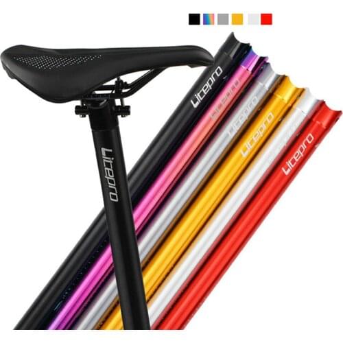 Litepro For Fnhon Folding Bike CNC Aluminum Alloy 33.9 * 600MM Seatpost Ultralight 338G Seat Post Rod Pipe Seat Tube
