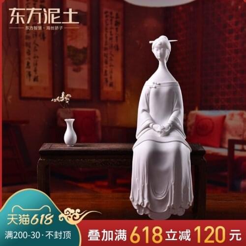 Furnishing articles of traditional classical beauty sculpture sitting room ark decoration/deep and remote dream D46-17