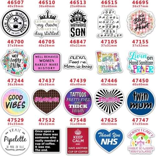 Custom credit card logo Cute Accessories for Bows Flatback Planar Resin DIY Craft Supplies Handcraft Decor Materials PR46507