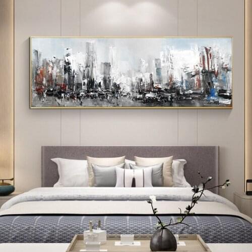Modern Abstract Oil Painting 100% Hand Painted Wall Canvas Art Unframed Hot Selling Paintings Art For Bedroom Home Decoration