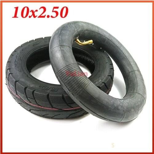 High Quality 10x2.50 Inner Outer Tyre 10*2.50 Pneumatic Wheel Tire for Electric Scooter Accessories