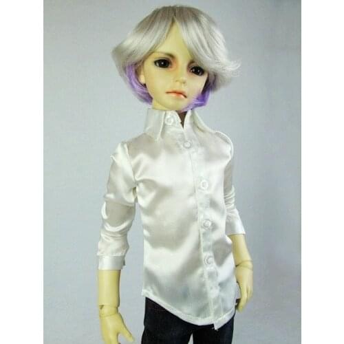 [wamami] 529# White Satin Shirt 1/3 SD17 DZ70 BJD Dollfie