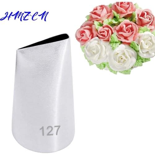 1PCS Cream Piping Nozzle Decorating Icing Tip For Creating Tulip Rose Petal Shape Baking &Pastry Tools Bakeware #127