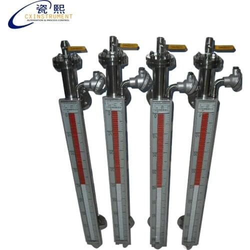 1300mm side mounted Simple water level indicator digital level meter fuel tank level sensor magnetic level gauge