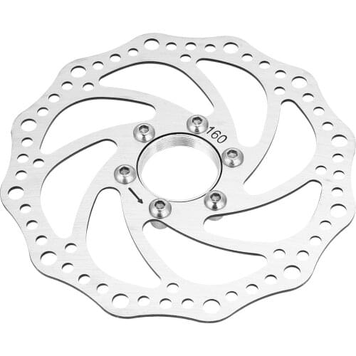 160mm Bicycle Brake Rotors Disc Mounatin Road BIke Bicycle Disc Brake Rotor Bike Hydraulic Disc Brake Rotor Bicycle Brake Pad