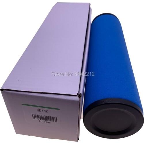 Free shipping 2pcs/lot high efficiency pipeline filter element 2901053800=DD150/ 2901053900=PD150 for AC air compressor