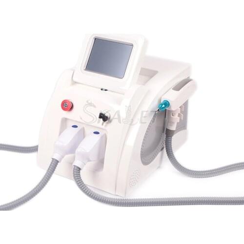 Factory Price 2 In 1 IPL SHR / OPT / Elight ND-YAG Hair Removal Skin Beauty Laser Tattoo Removal Beauty Machine for Salon