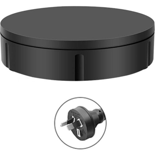 7 Speeds Electric Turntable Display Stand 360 Degree Rotating Table Watch Jewelry Holder with Remote Control