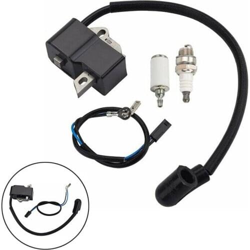 Ignition Coil For Husqvarna 124L 125L 125E 128L 128LD Trimmer Replaces 545046701