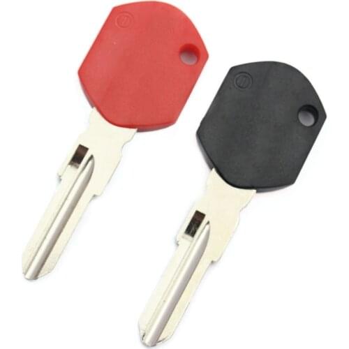 Can Ioaded With Chips 1 Blank Motorcycle Key Cut Blade For KTM DUKE 125 250 390 690 990 Plastic Copper
